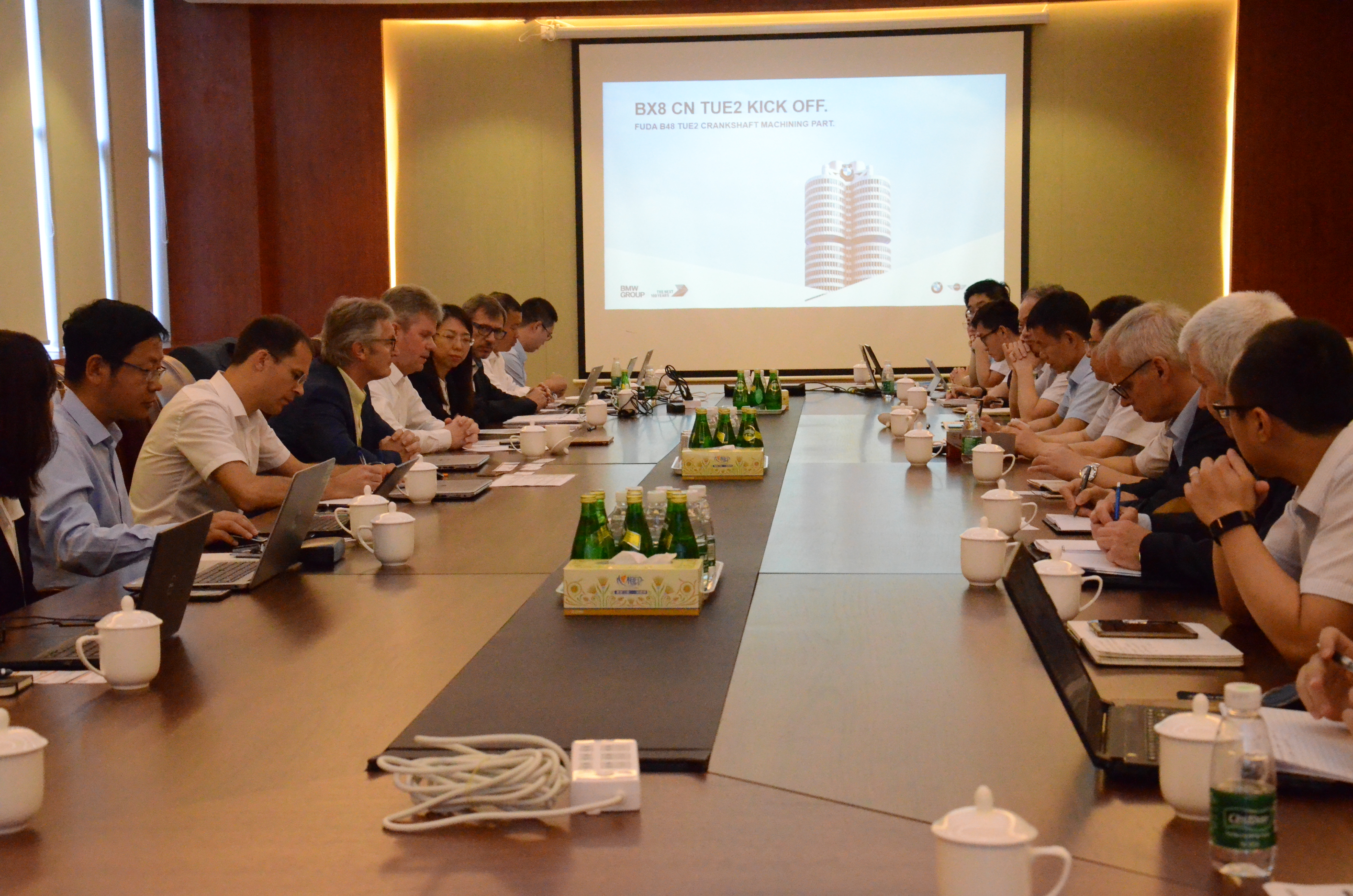 福达与宝马首个合作项目正式启动