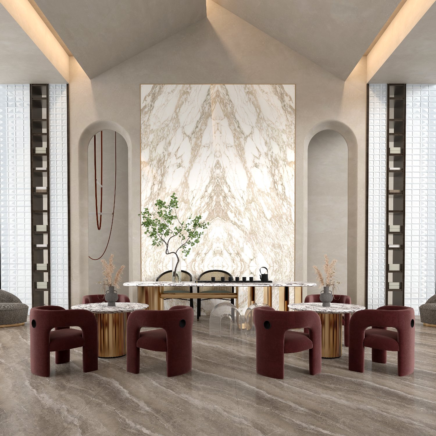 宝格丽金效果图